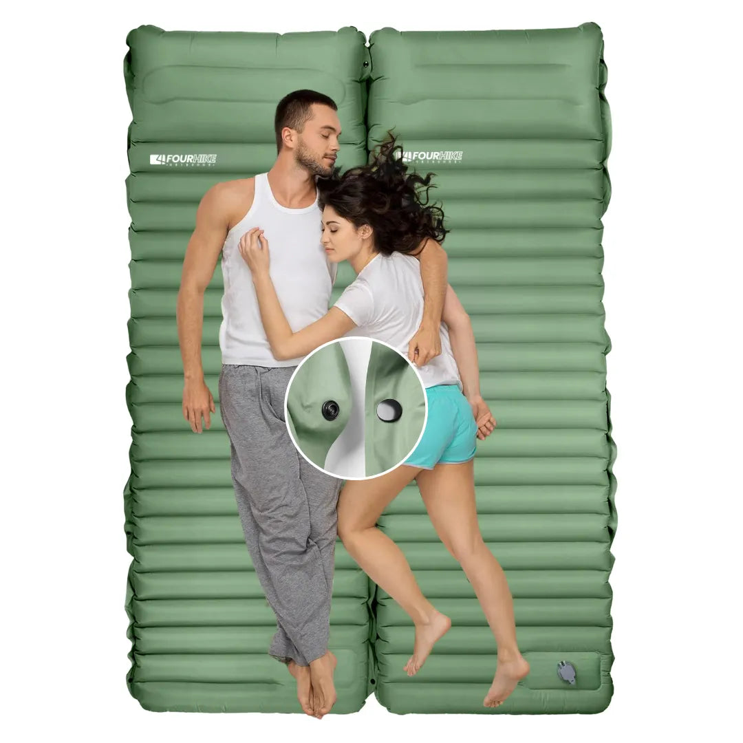 Almofada de dormir GreenCloud UltraComfort: onde o luxo encontra a aventura™