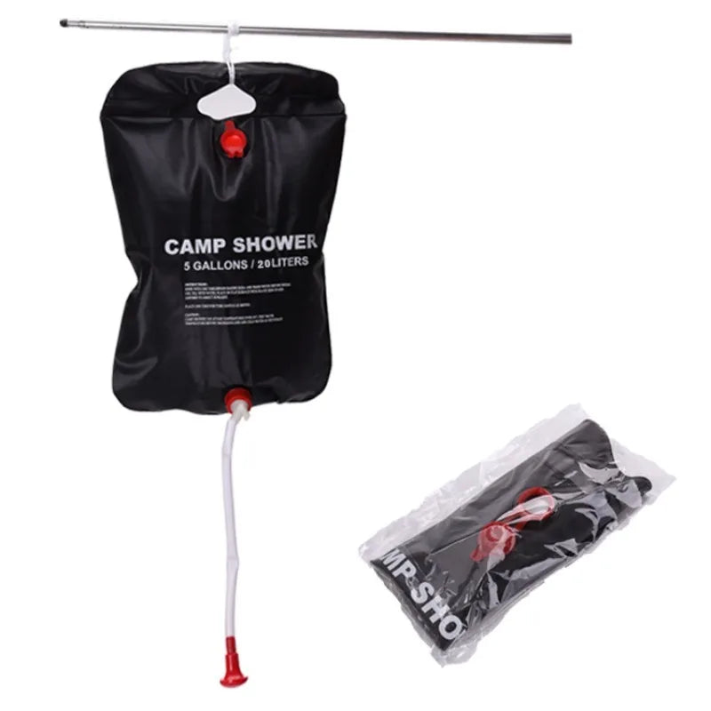 Portable Camp Shower Bag - 20L/5 Gallon