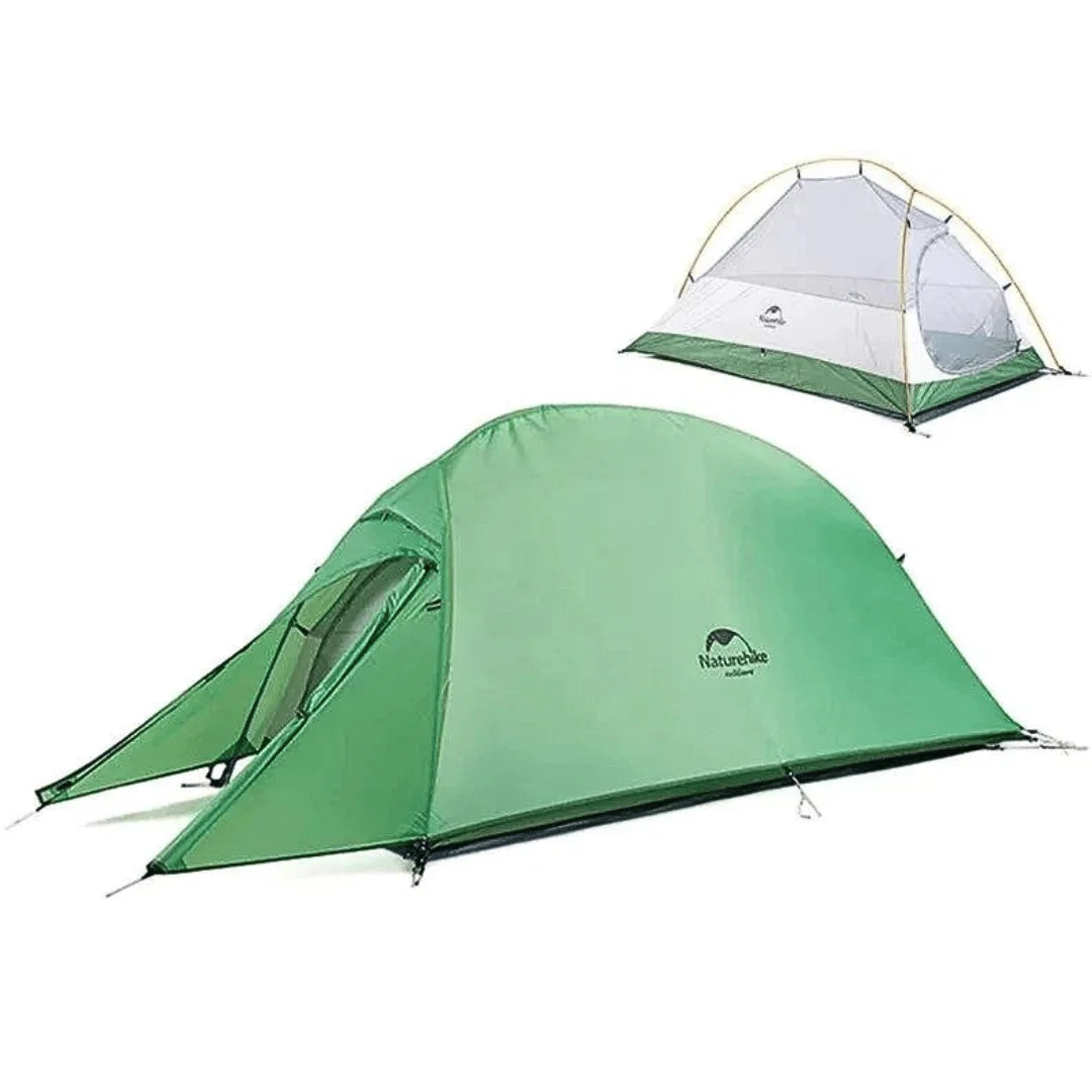 CloudUp Ultralight Waterproof Camping Tent for Outdoor Adventures - Green