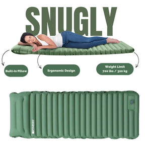 GreenCloud Air Sleeping Pad: Ultimate Comfort for Every Adventure™