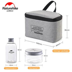 Naturehike Spice Haven: kit de tempero portátil para felicidade ao ar livre 