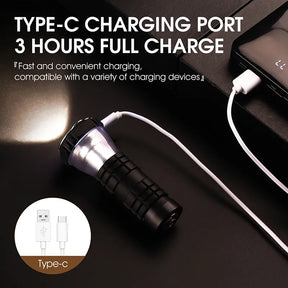 Lanterna de acampamento USB magnética WEST BIKING