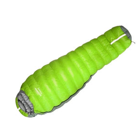 Winter-Ready Oversized Mummy Sleeping Bag - Very Warm, Ideal for Camping and Hiking Adventures