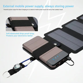 Carregador dobrável CampTech Solar Powermate