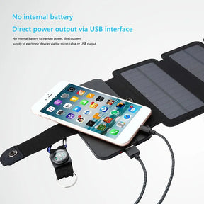 Carregador dobrável CampTech Solar Powermate