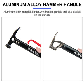 Stainless Steel Adventure Hammer with Copper Peg Puller