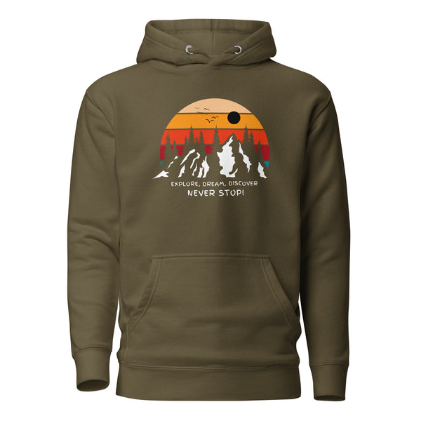 Unisex Mountain Style Hoodie
