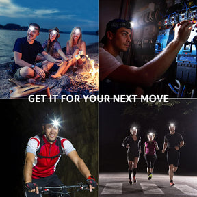 HydraGlow Pro: Rechargeable LED Head Torch with 5 Modes, Waterproof De
USB Rechargeable: With a built-in 1200mAh rechargeable battery, this head torch can be charged by various USB devices, making it environmentally friendly and cost-e